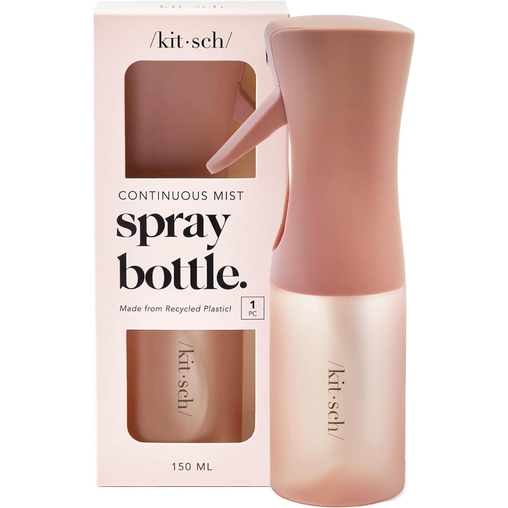 Misting Bottle Fine - 細かい霧状連続スプレー水筒、ヘアスタイリング、植物洗浄用、150ml、再生テラコッタ製ヘアスプレーボトル、ウォーターミスター