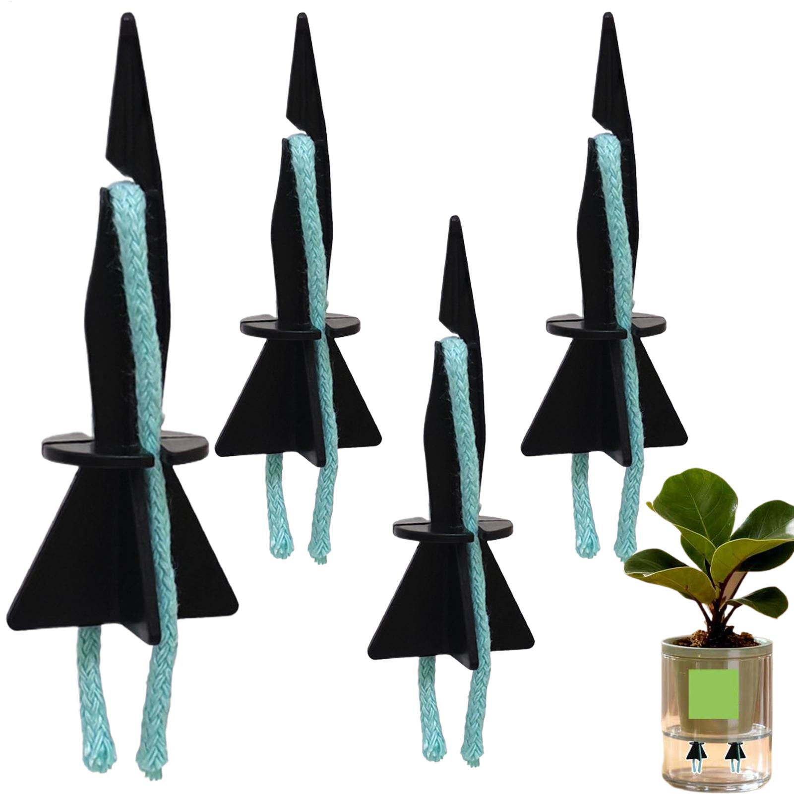 Self Watering Insert - 自動給水プランターインサート 4 個 自動再利用可能な園芸用品 植物自動給水装置 屋内鉢植え用