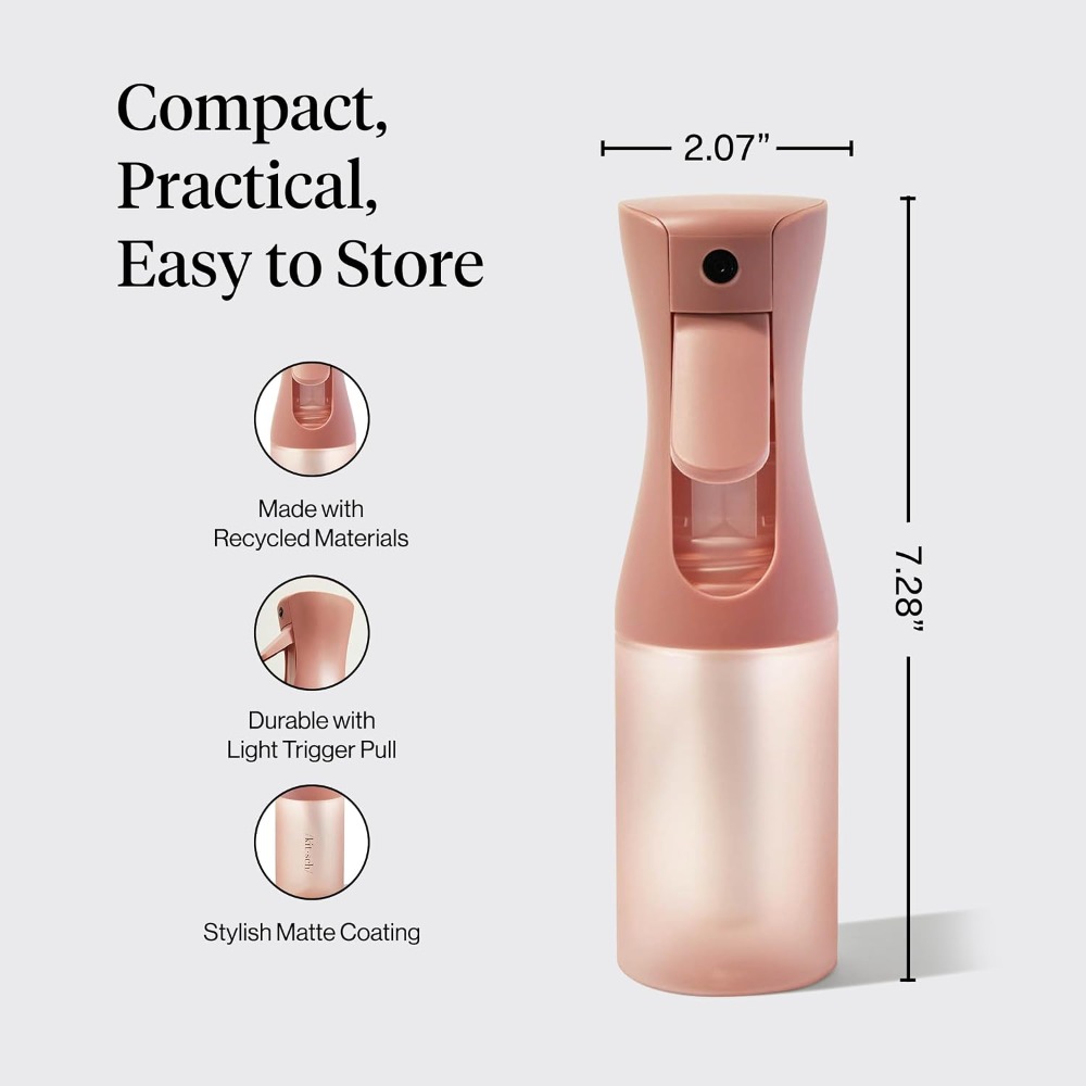 細かい霧状連続スプレー水筒、ヘアスタイリング、植物洗浄用、1 - Misting Bottle Fine のレビューと価格