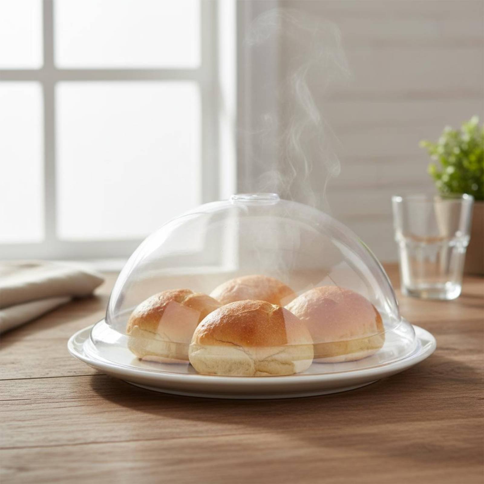 食品保護用防塵クリアケーキドーム蓋、丸型ペストリーディスプレ - Plastic Dome Clear のレビューと価格