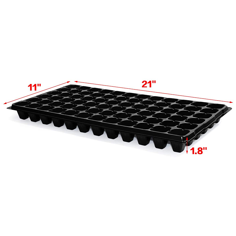 B84B-10パック種子育成トレイ、72セル苗トレイ（排水穴 - Propagation Tray 72 のレビューと価格