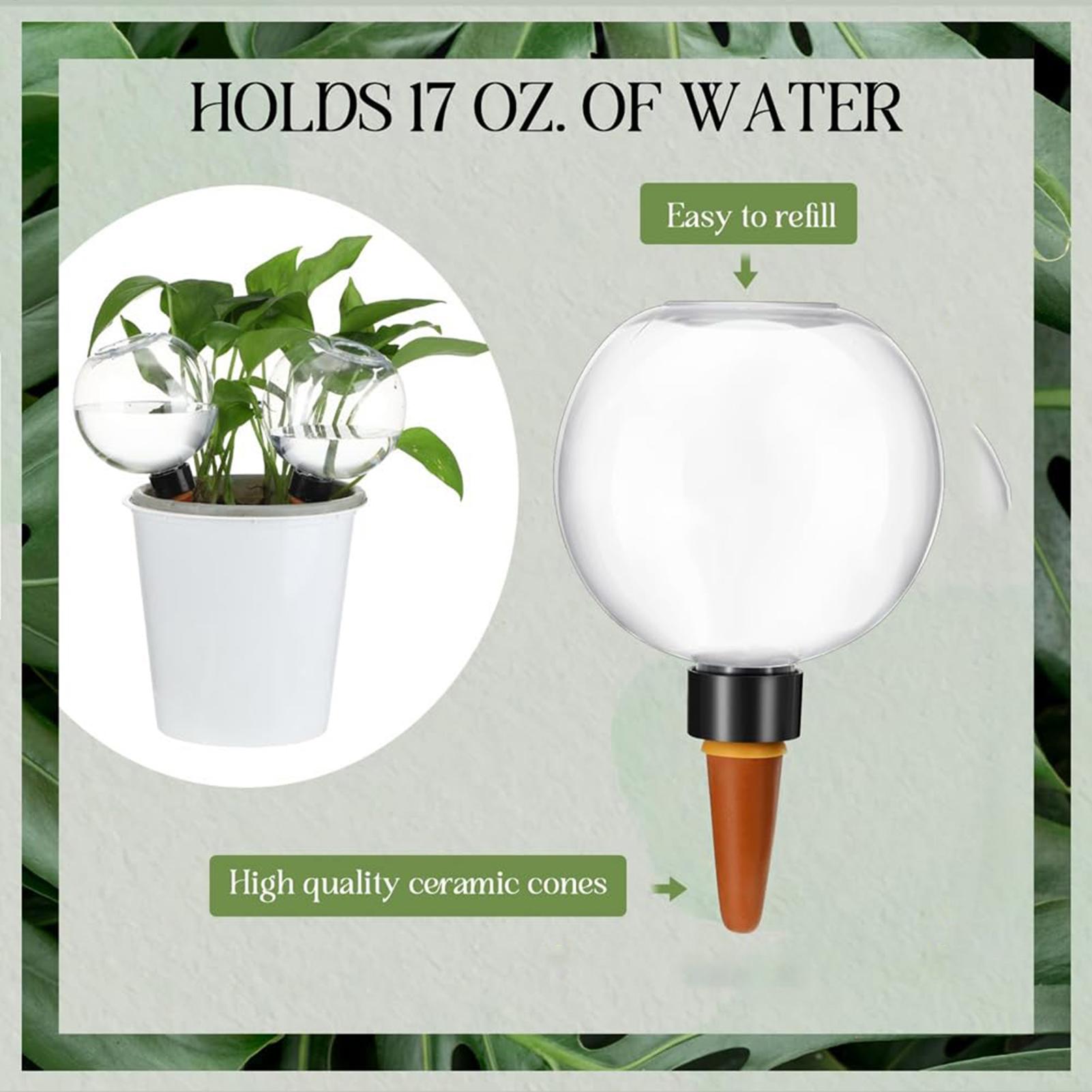 500 ミリリットル自動散水グローブ屋内点滴灌漑散水装置自己 - Self Watering Insert のレビューと価格