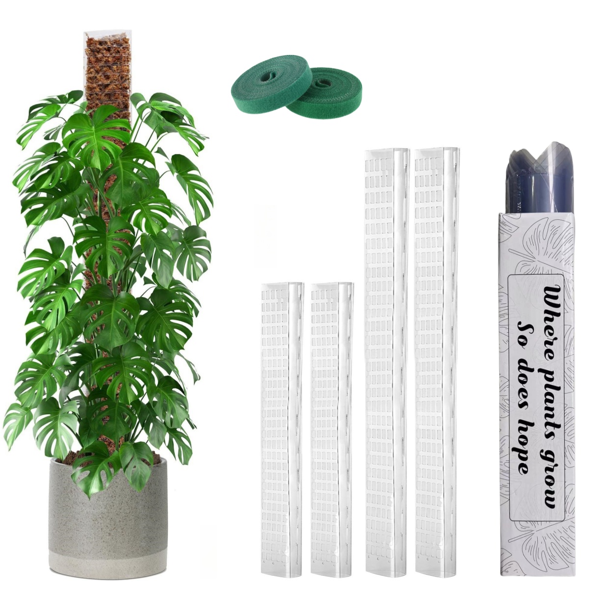24インチ/36インチ/48インチ プラスチック製モススティ - Sphagnum Moss Dry のレビューと価格