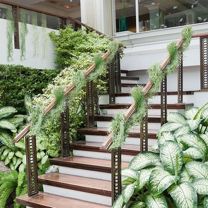 85cm グリーン人工植物モスアイビーファーンヴァイン ホー - Sphagnum Moss Dry のレビューと価格