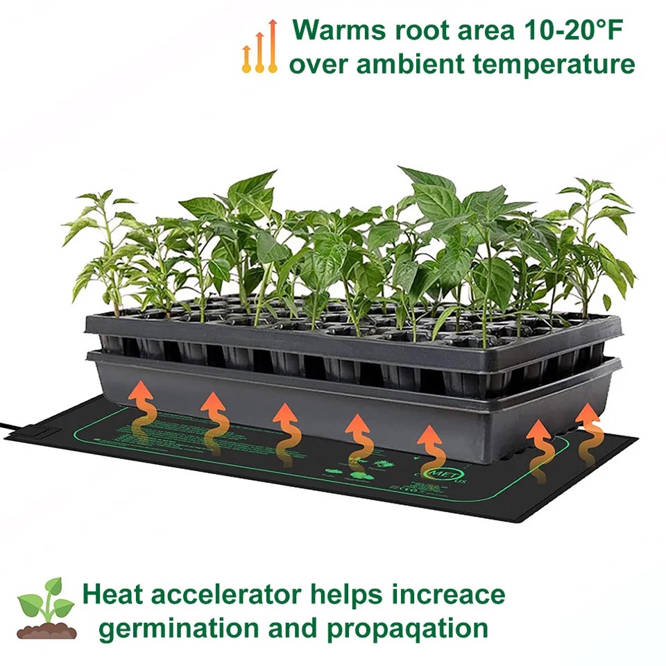 10/25/50CM苗用ヒートマット 室内植物用ヒートマット - Rooting Gel Clone のレビューと価格