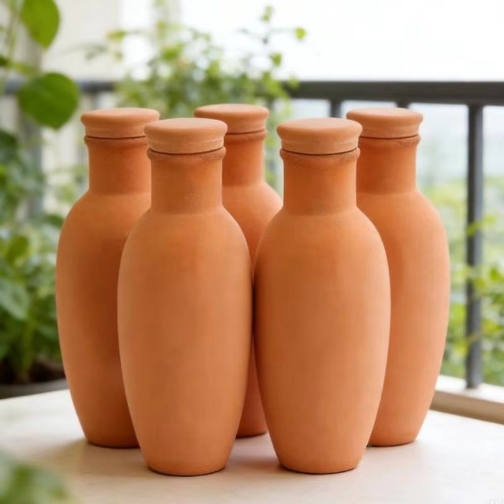 4個入りテラコッタ素材自動給水スパイク、安定供給、多用途、自 - Self Watering Insert のレビューと価格