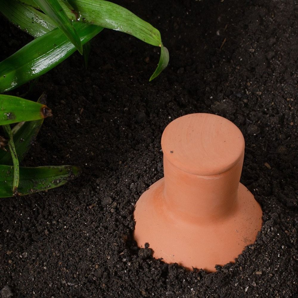 4個入りテラコッタ素材自動給水スパイク、安定供給、多用途、自 - Self Watering Insert のレビューと価格